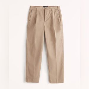 ABERCROMBIE & FITCH / men’s 90s stretch pleated loose pant 32 x 32